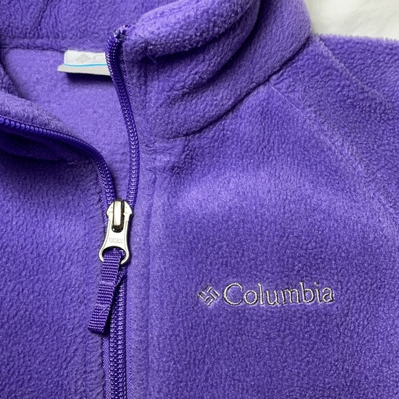XXS  Size 4-5 purple Columbia fleece - Picture 2 of 6